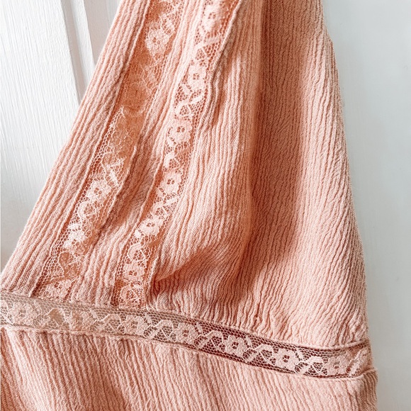 🌊🌸 Dusty Mauve Free People Beachy Top 🌊🌸 - Picture 3 of 6